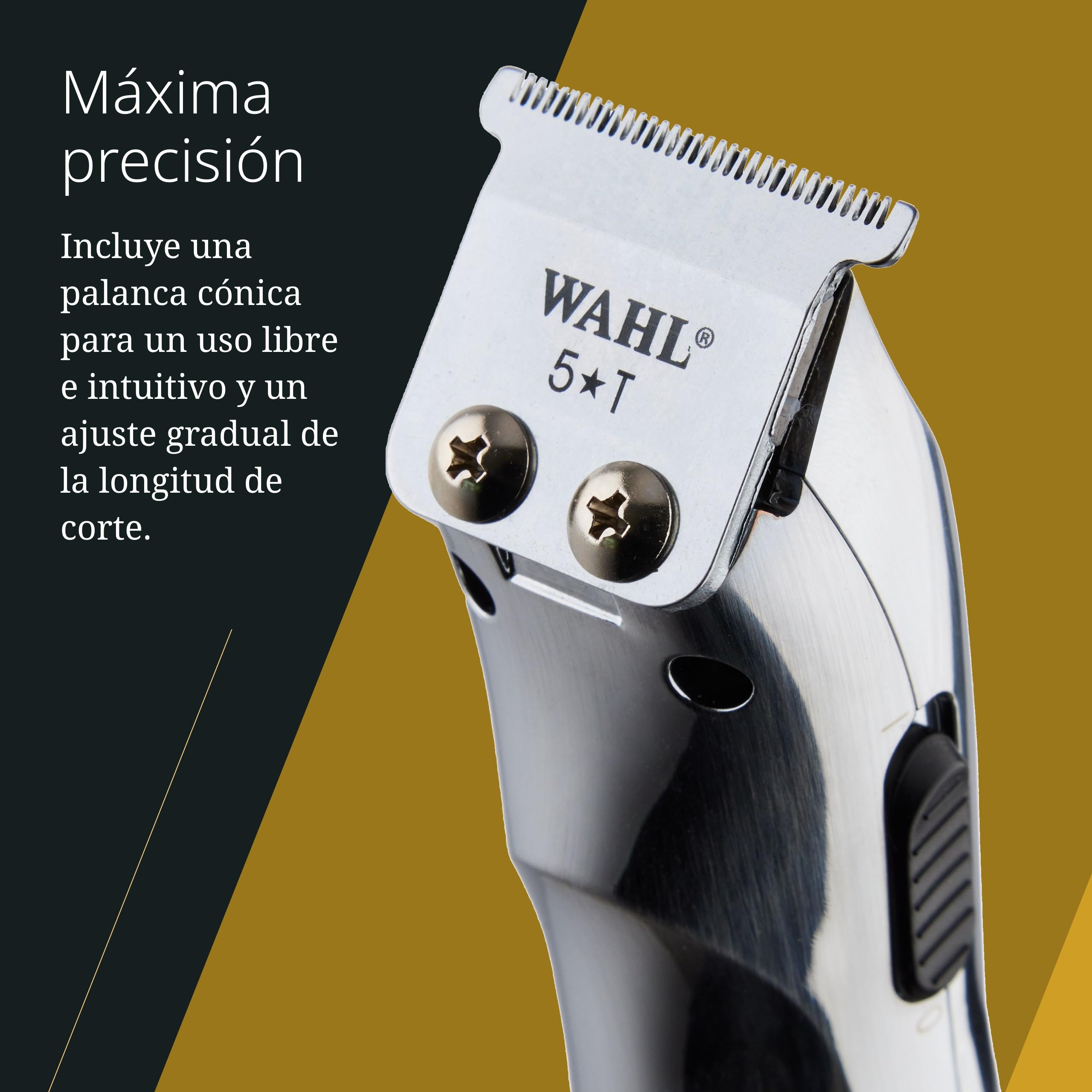 Wahl A-LIGN Cortapelos - Máquina de Cortar Pelo para Zonas Estrechas en Cara, Barba y Nacimiento del Pelo