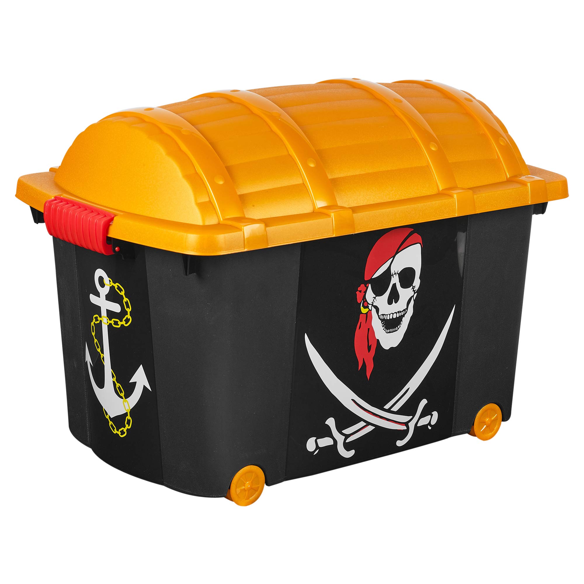Urbn-Toys Pirate Design Pirate Or Fairy Designed Treasure Storage Container Chest Box Party Prop Play Set For Kids (, 1)