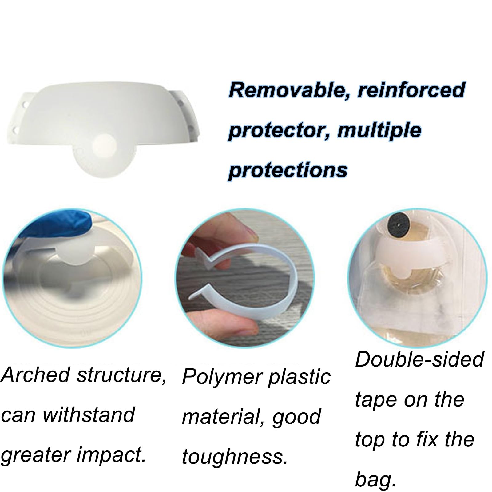 Fascia per Stomia Uomo, Cintura di Supporto per Stomia, Fascia Ernia Ombelicale, Cintura Comfort Post-operatoria, Protezione per Stomia(M)