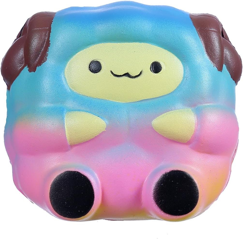 AILIMY Squishies Slow Rising Kawaii Scented Soft Jumbo Sheep Squeeze Toys Children Simulation Cute Sheep Toys