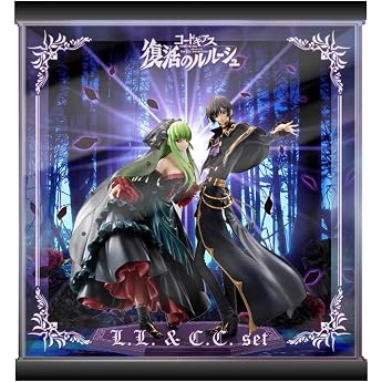 Precious G.E.M. Series Code Geass Revival of Lelouch L.L. & C.C. Exclusive Figure Case (No Lighting A)