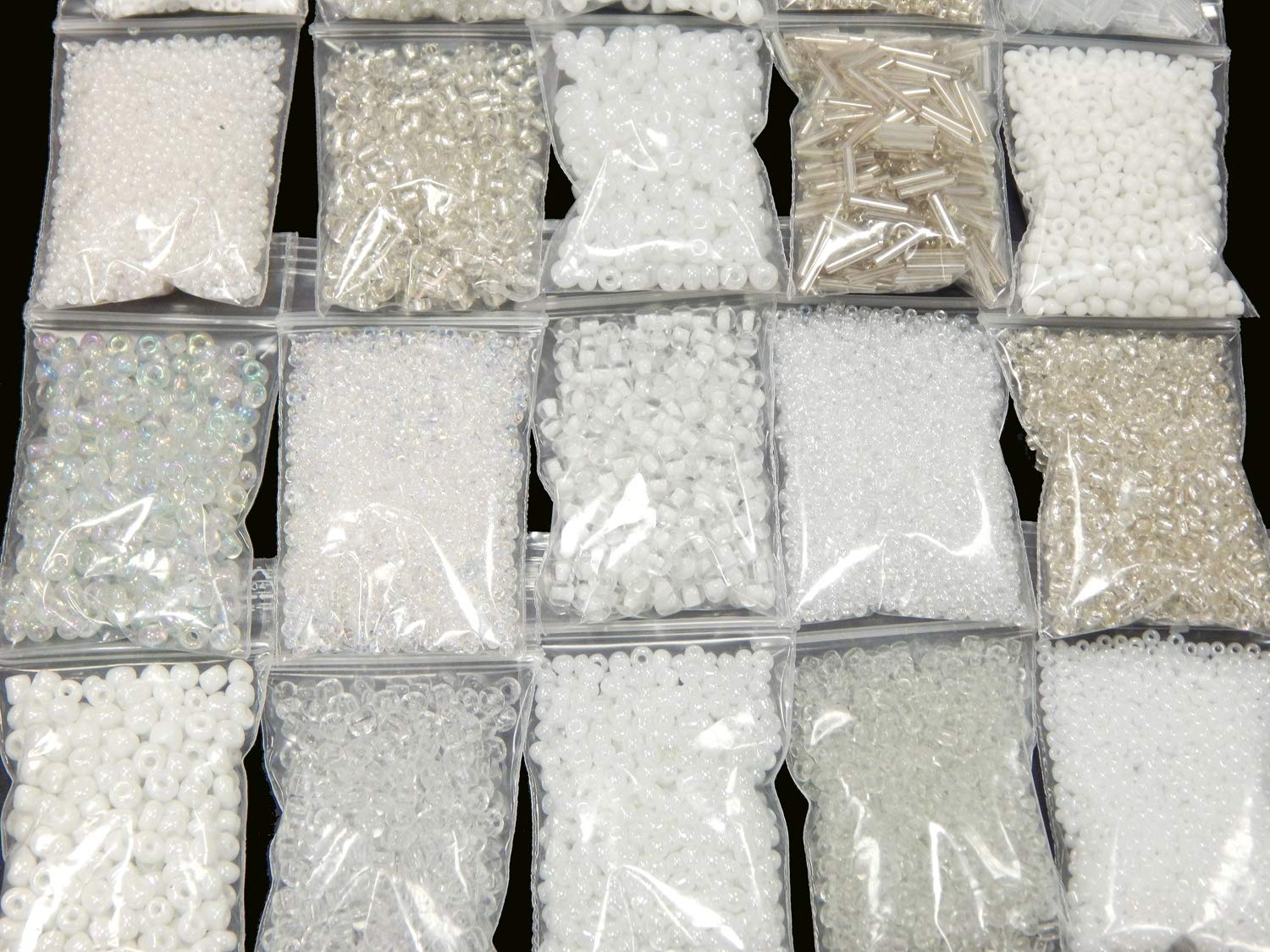 Rocaille Con Inserto In Argento 2/3/4Mm 100 G Perline Perline - Foto 6