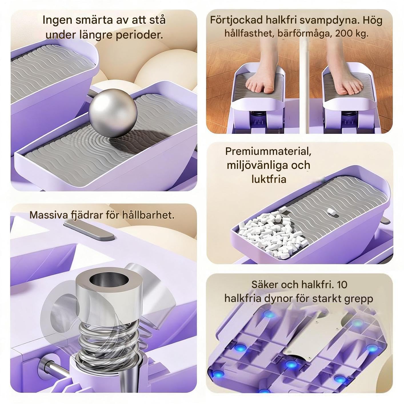 Deslizador para Ejercicios de Ejercicios de Ejercicios | Cuña de Equilibrio 2 en 1 - Cuña de Reposapiés - Estiramiento del Talón Vader Pie Tobillo Rodilla y Yoga en Casa Entrenamiento Mujeres y