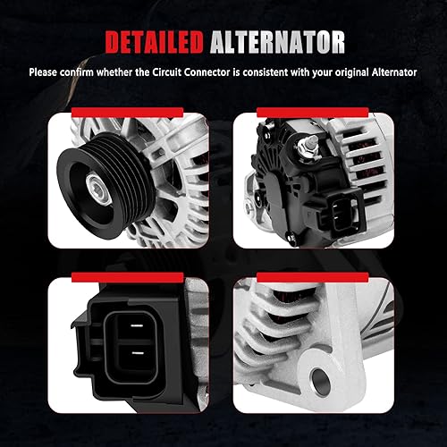 Miniatura 5 de Reemplazo de alternador para Maxima 3.5L 2004-2008 OEM # AVA0004 400-40032 2650031