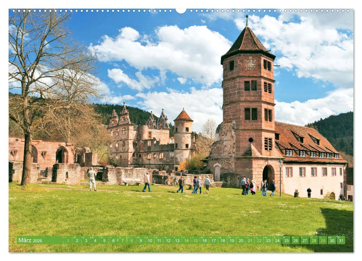 Schwarzwald - Märchenwald (hochwertiger Premium Wandkalender 2026 DIN A2 quer), Kunstdruck in Hochglanz: Der Schwarzwald: Naturparadies und Naherholungsgebiet (CALVENDO Orte)