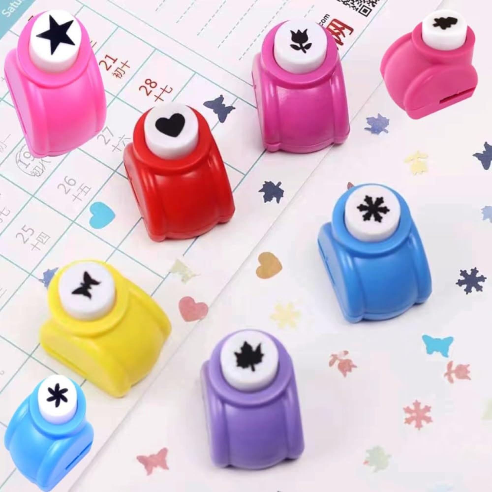 Sakuya Sticker Punching Machine for Art & Craft | Mini Paper