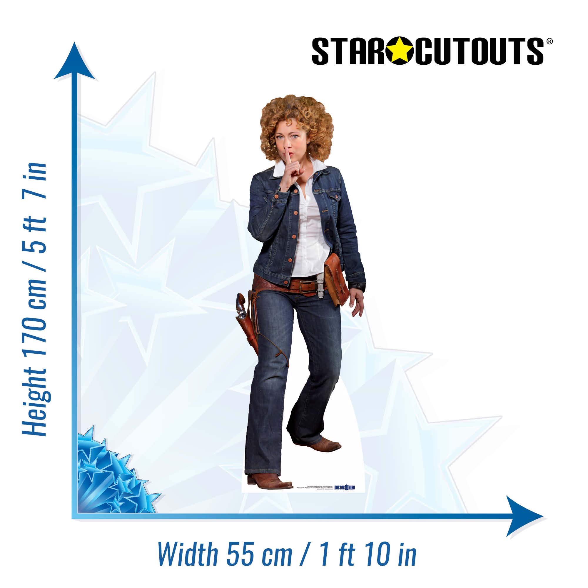 Star Cutouts - Stsc725 - Figurine Géante Passe-Tête En - Années 50