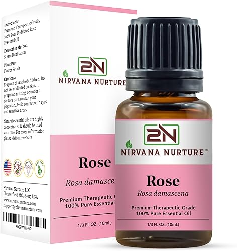 Miniatura 7 de Aceite esencial de rosa 100% puro de grado terapéutico premium, sin diluir, difusor de aromaterapia para calma y relajación, cuidado de la piel,
