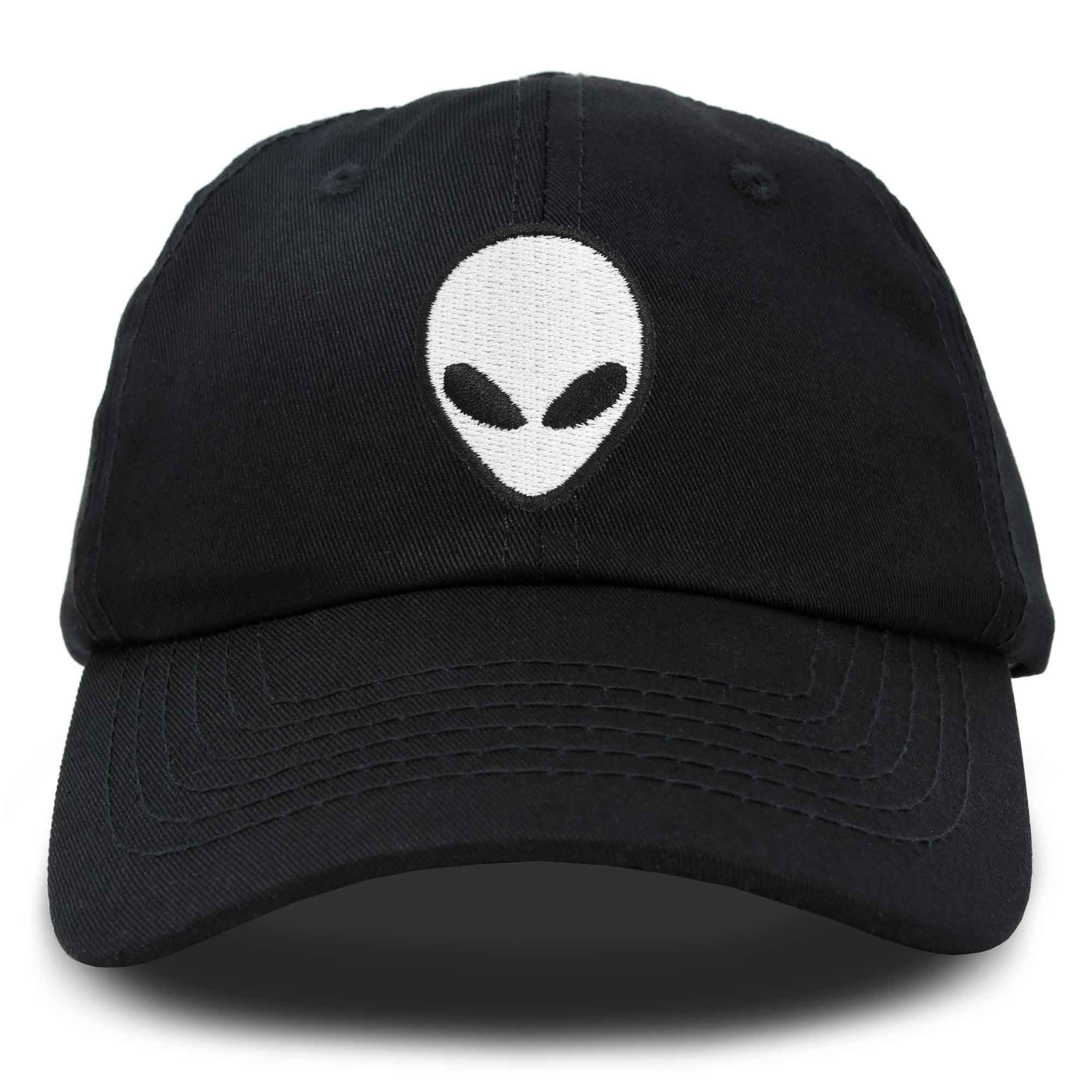 DALIX Alien Head Baseball Cap Mens and Womens Hat