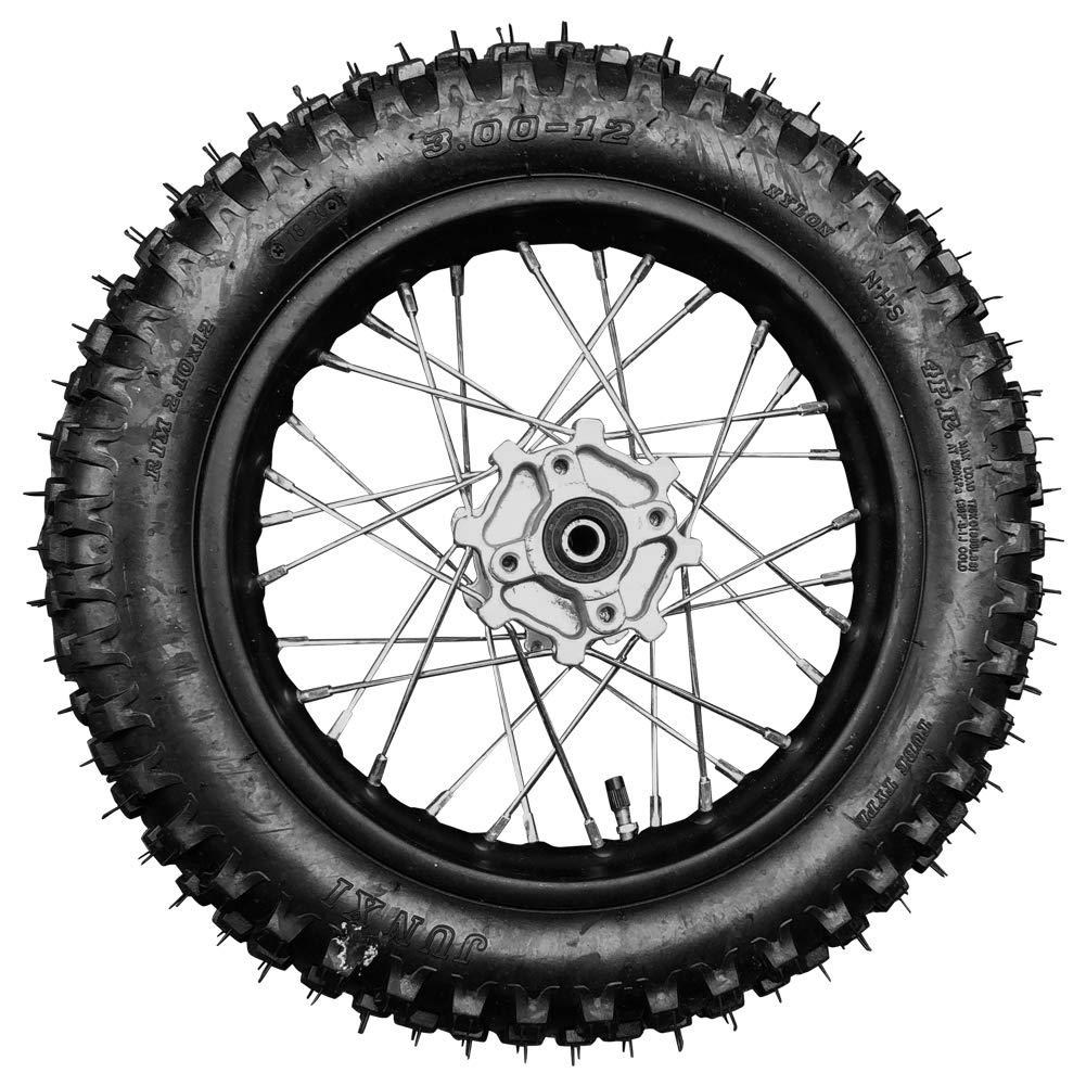 Buy Rungao 90/10016inch Rear Wheel Tire and Rim Inner Tube With 12mm