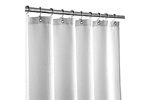 Barossa Design Waffle Weave Shower Curtain: Experience Hotel-Grade Luxury at Home
