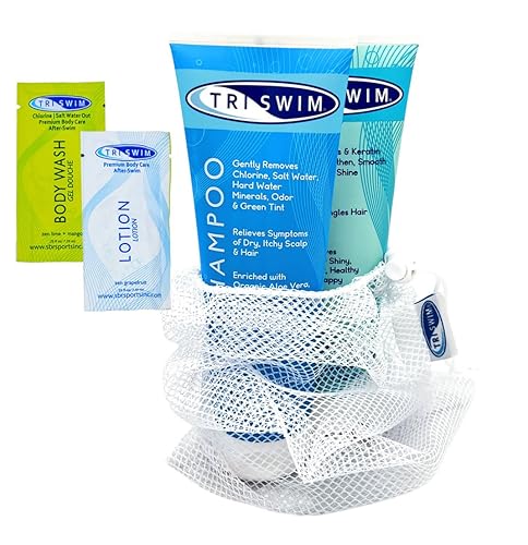 TRISWIM Juego de regalo de champú y acondicionador Chlorine Out