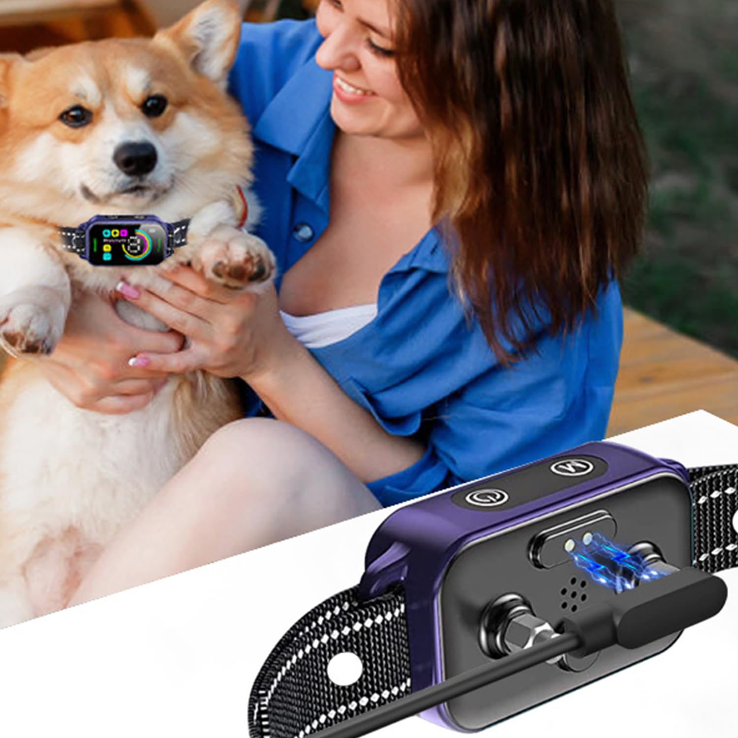 LONNKY Dog Bark Collar Charging Cord for DINJOO TC03 and TC03Pro, Magnetic Charging Cable for Dog Training Collar, Dog Shock Collar Replacement Charger Cord