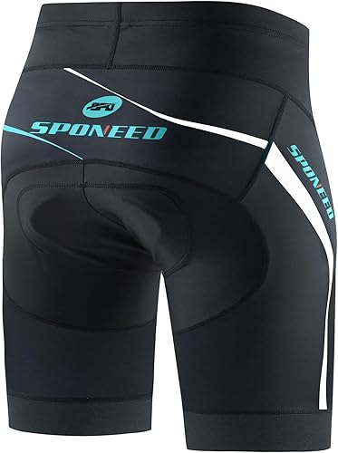 Miniatura 3 de Pantalones cortos de ciclismo acolchados para hombre, ropa deportiva para equipo