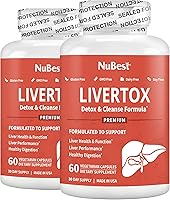 Vista 7 de LiverTox - Fórmula avanzada de desintoxicación y limpieza hepática - Soporte hepático de hierbas con cardo mariano, cúrcuma, alcachofa, diente