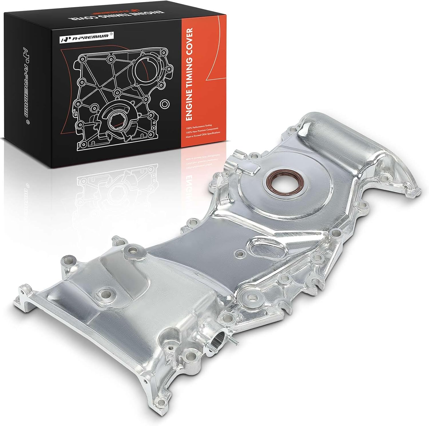 A-Premium Engine Timing Cover Compatible with Toyota RAV4 2006-2008, Corolla 2009-2012, Matrix 2009-2013 & Scion xB 2008-2015 & Lexus HS250h 2010-2012, 2.4L, Replace# 0H070-41290, 11310-0H070