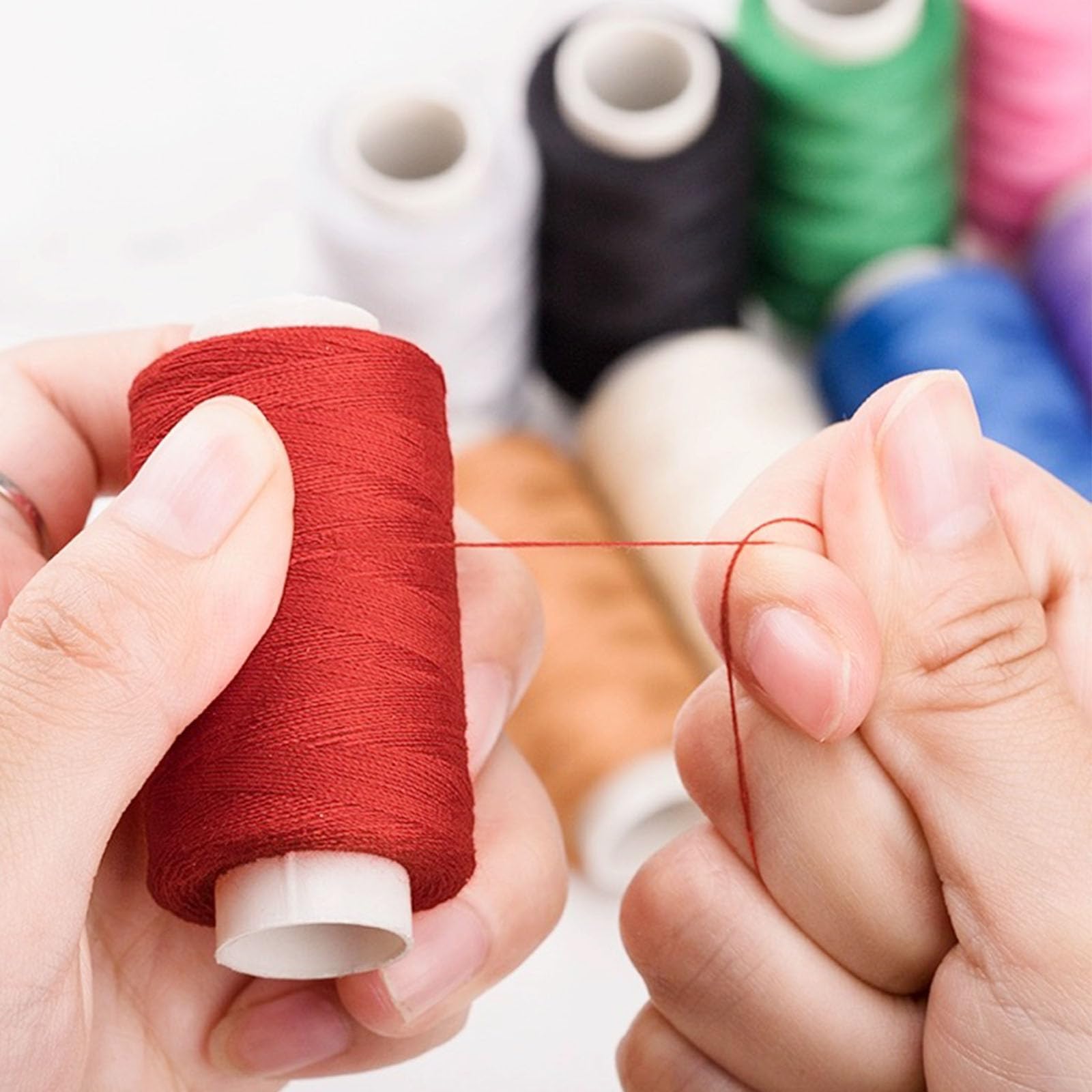 Kit De Couture Complet 126 Pièces Pour Débutants - Boîte à Couture Avec 30 Bobines De Fil
