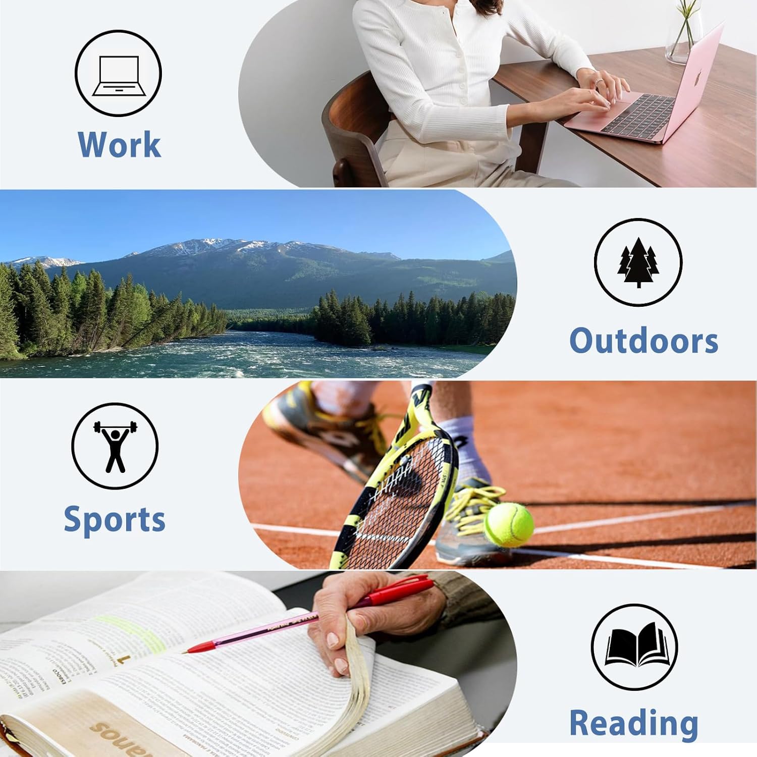 Metal Photochromic Bifocal Reading Glasses for Men Bifocal Readers Transition Blue Light Blocking UV400 Glasses - Image 7