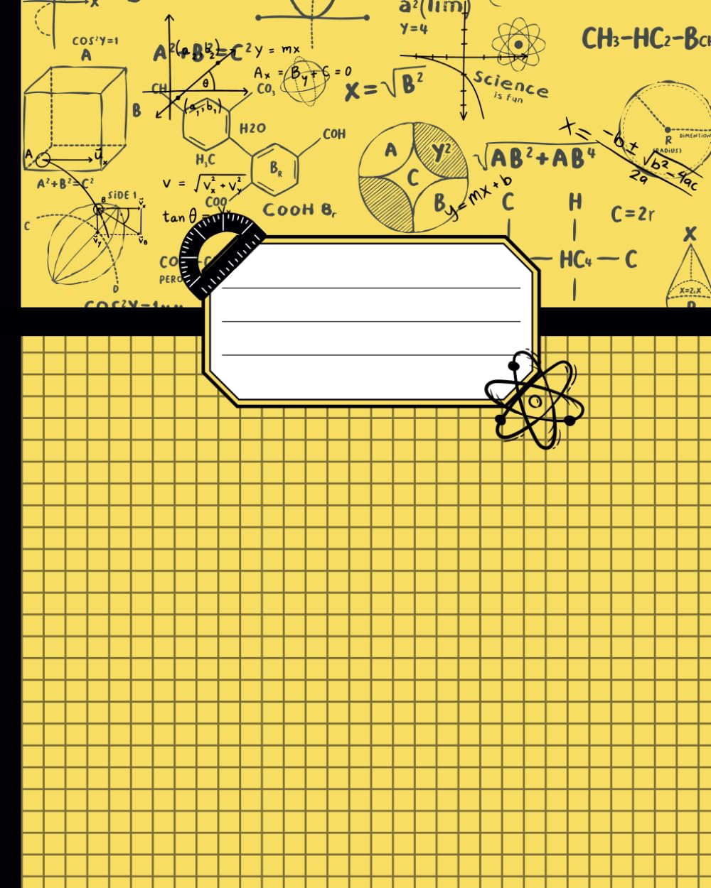 Yellow Grid Paper Notebook: Cavender, Brianna: Amazon.com: Books