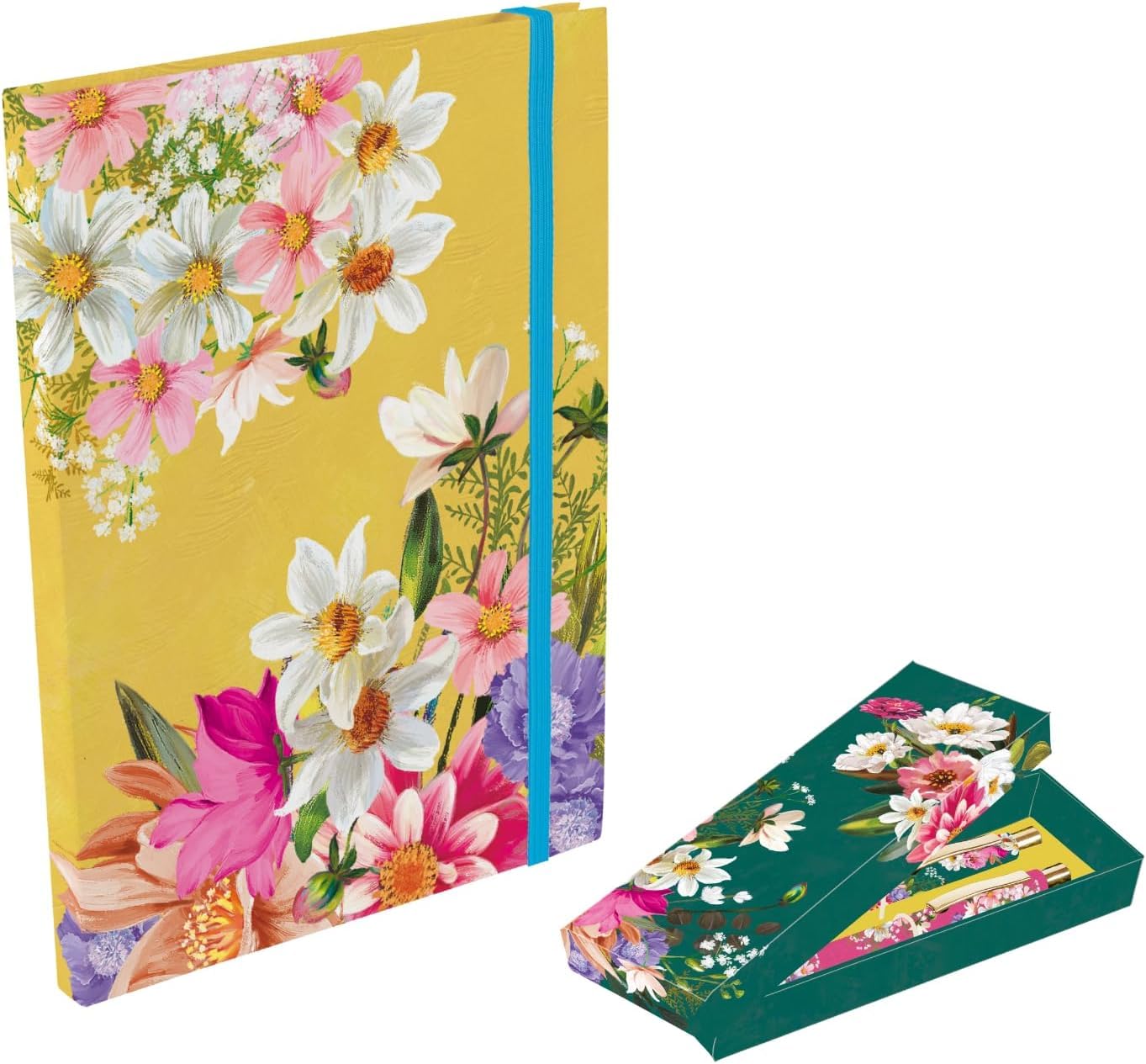 The Gifted Stationery Co. Ltd. Notebook and Pen Set, Elegant Collection (Multi Radiance 2 A5) โ image 1