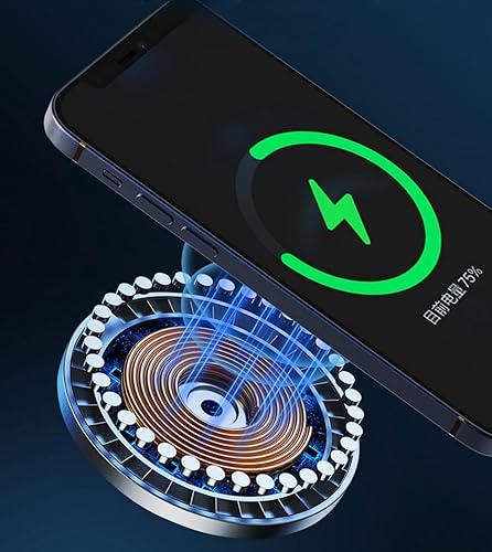 Miniatura 4 de Cargador inalámbrico magnético, almohadilla de carga inalámbrica rápida de 15 W, compatible con cargador MagSafe para iPhone 1414 Pro14 Plus14 Pro