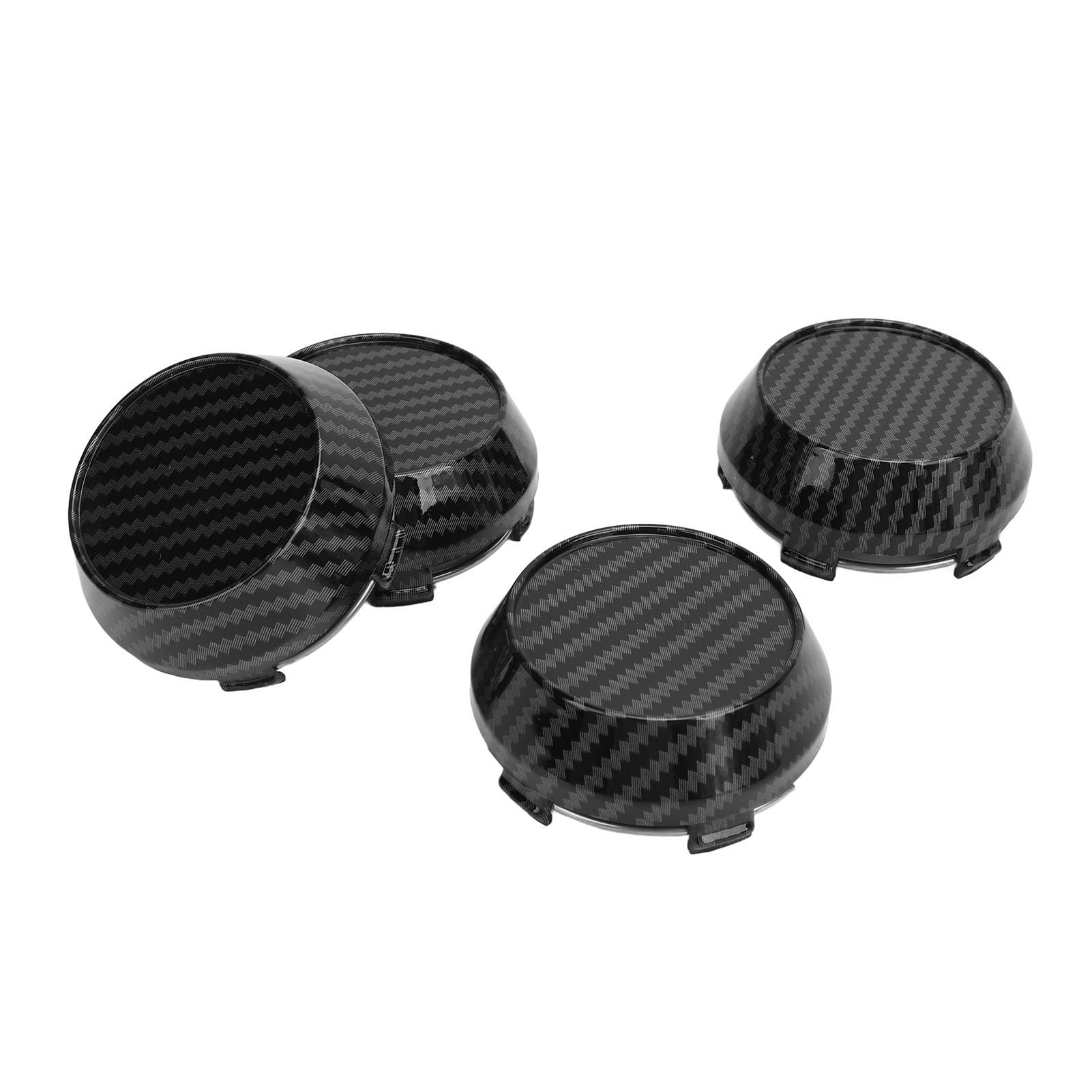 4 tappi centrali per ruote da 60 mm, coprimozzi per pneumatici