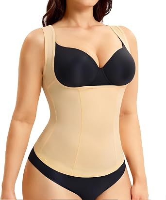 Nebility Womens Tummy Control Shapewear Tank Tops Underbust Body Shaper