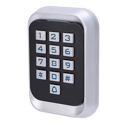 Generic RFID Access Keypad, Anti-Theft Keypad Access Control, 125KHz Backlit Support for Office Buildings'