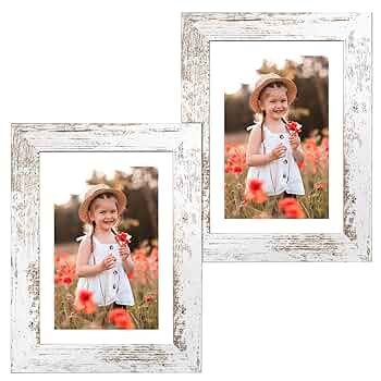 Amazon.co.jp: Capcillin 5 x 7 写真フレーム 木製模様