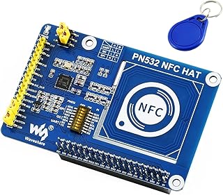 PN532 NFC HAT for Raspberry Pi I2C / SPI/UART Interface Near Field Communication Supports Various NFC/RFID Cards Like MIFARE/NTAG2xx Raspberry Python/C, STM32, Arduino Code Provided