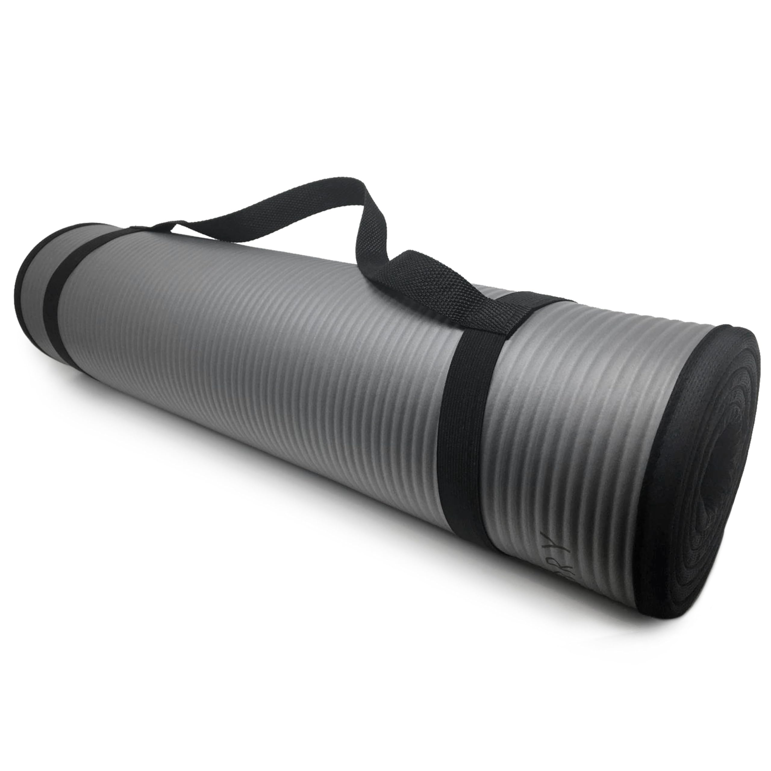 MICRODRY Esterilla de yoga para ejercicio de fitness de lujo para el hogar y el gimnasio, extragruesa para entrenamiento de alto impacto, superficie antideslizante de múltiples capas, neutraliza