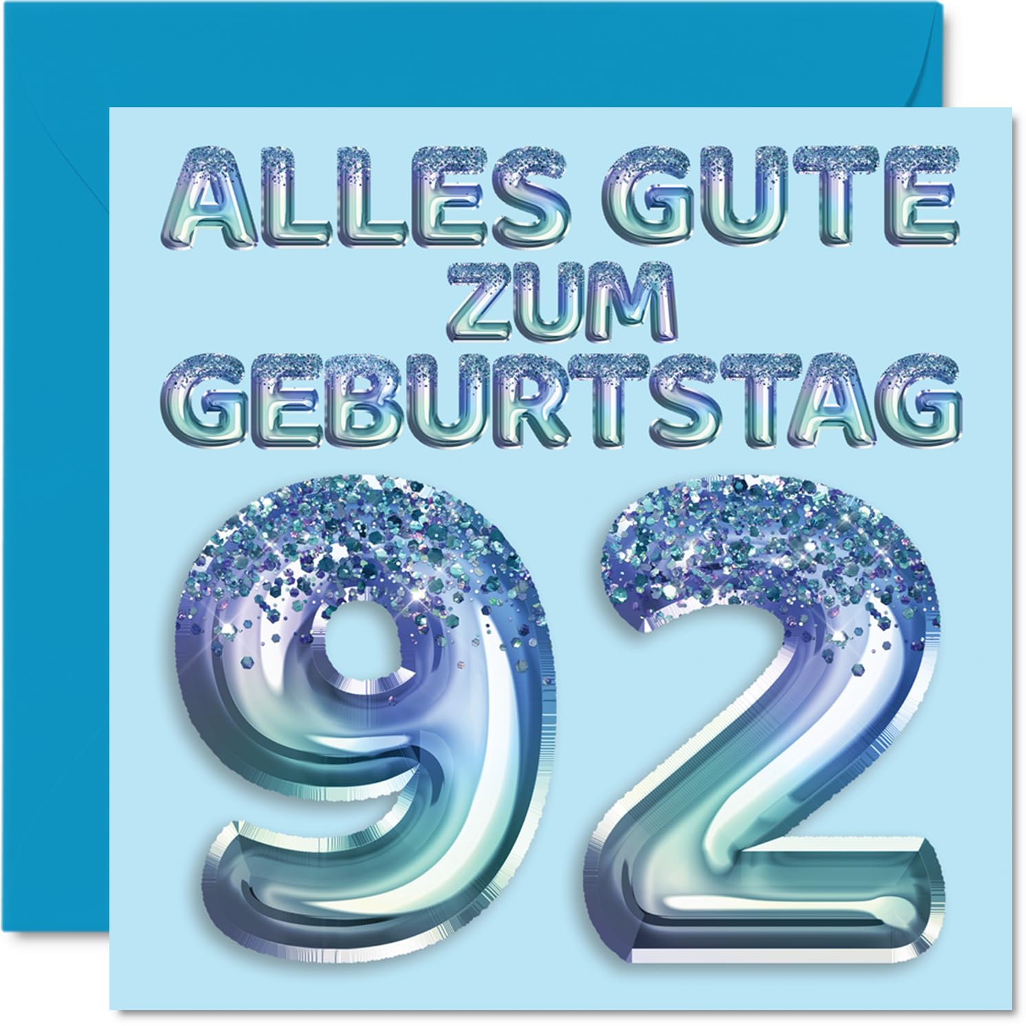 Stuff4 100e Carte D'anniversaire Pour Homme – Ballons Pailletés Or Noir – Cartes De Joyeux Anniversaire Pour 100 Ans Pour Homme, Papa, Grand-père, 145 Mm Pour Anniversaire