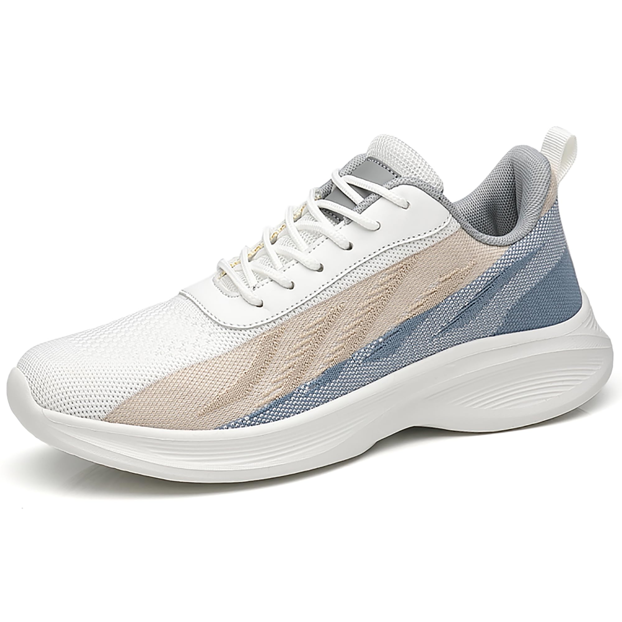 Fexkean Uomo Donna Scarpe da Ginnastica Sportive Sneakers Running Basse Basket Sport Outdoor Fitness Respirabile Mesh