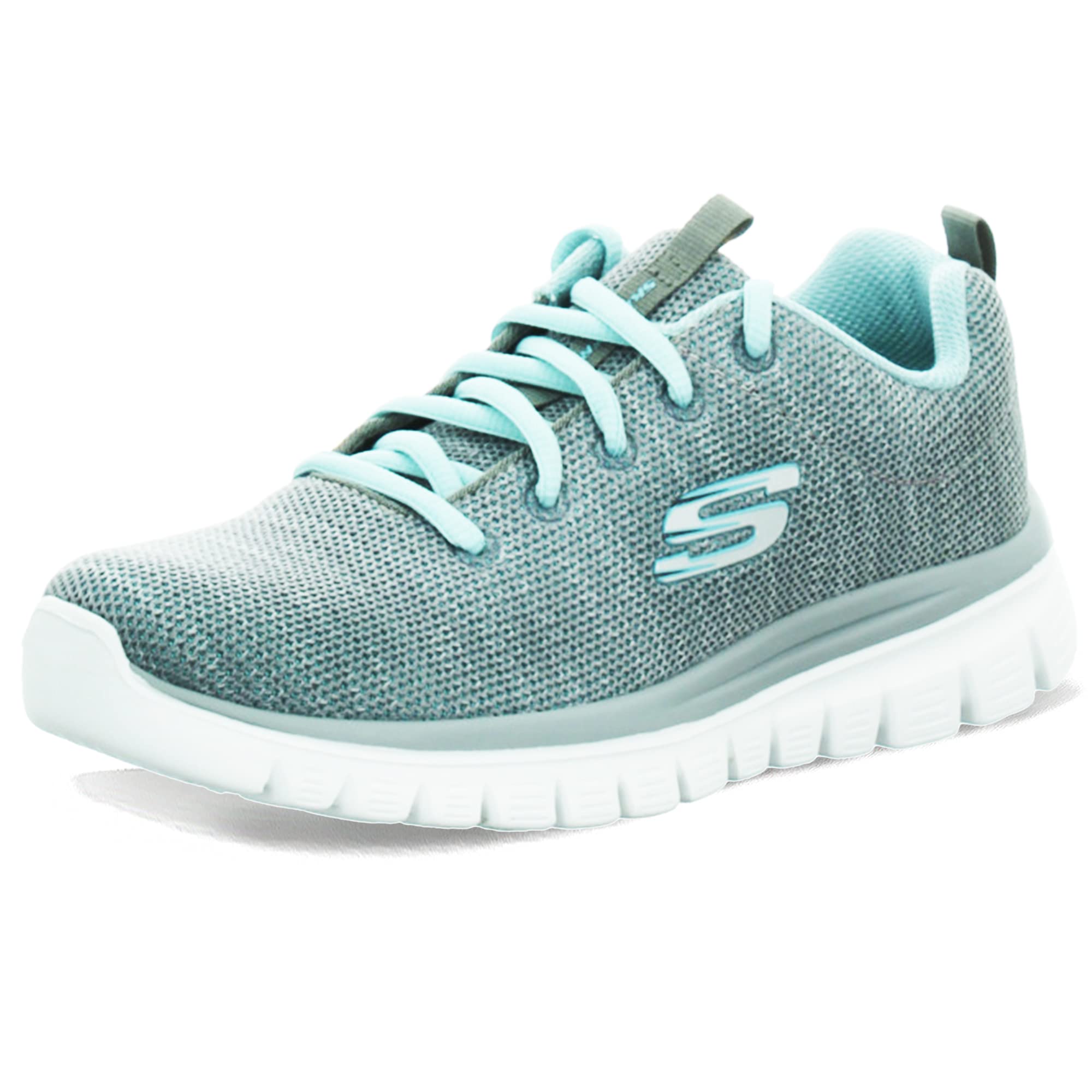 Skechers Damen Sneakers in Grau, Größe 36 EU
