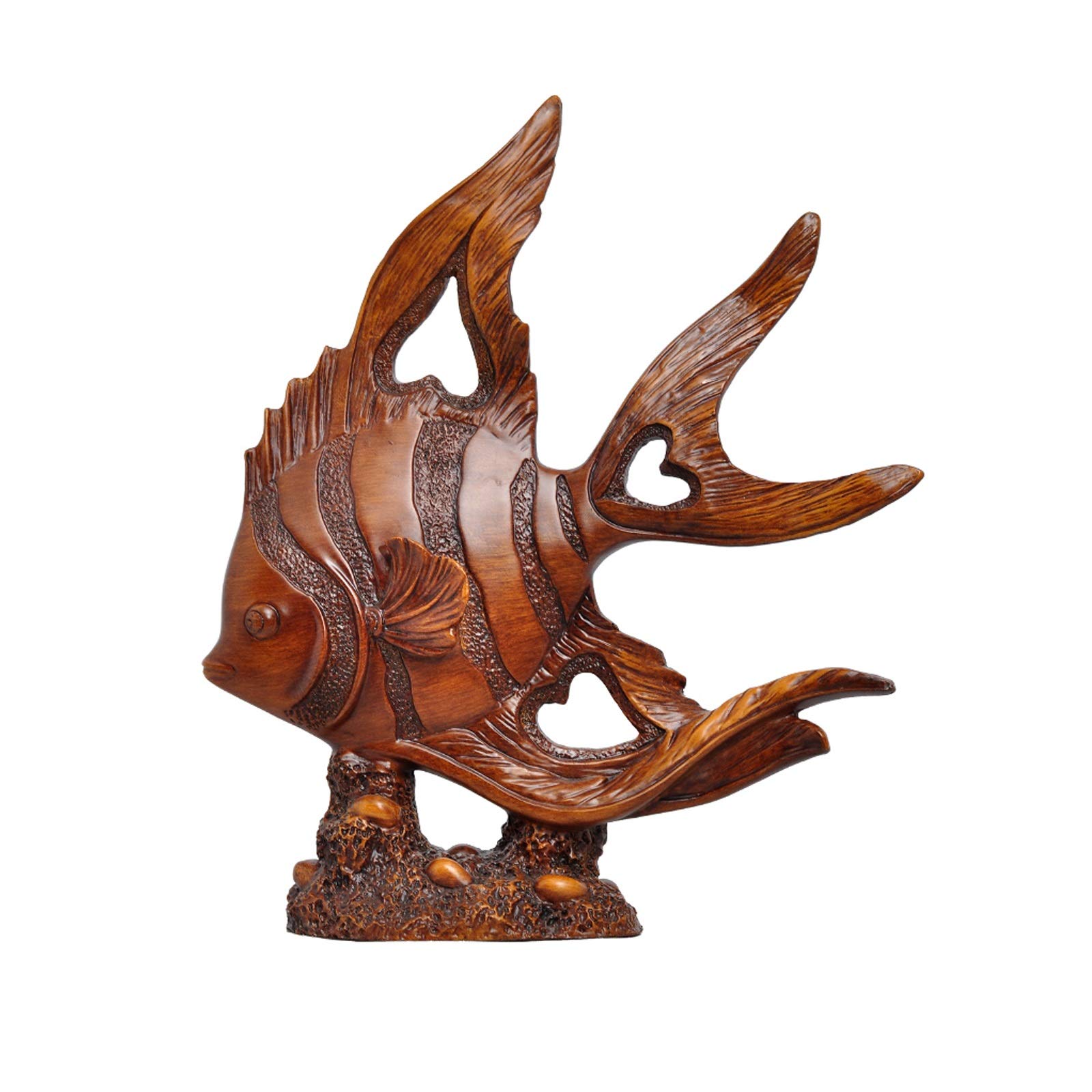 Arowana Feng Shui sculpture pour harmoniser l'énergie de la maison
