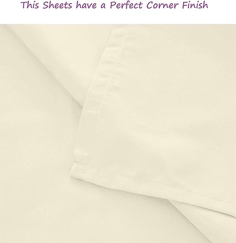 Miniatura 8 de Sábanas bajeras de hospital  Paquete de 3 sábanas bajeras con bolsillo profundo de 9 pulgadas  Sábanas de calidad premium, suaves y transpirables