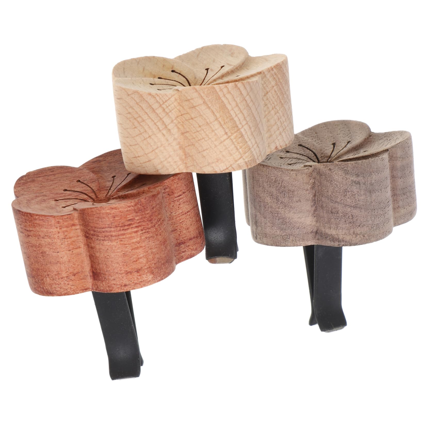ULTECHNOVO 15stücke Teiliges Auto Vent Clips Aus Holz Dekorative Aromaklips Für Fahrzeugbelüftung Universelle Passform Schnelle Installation Für Verbessertes Dufterlebnis Im Auto