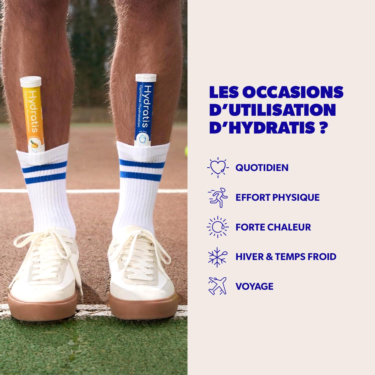 HYDRATIS - Pastilles Hydratation Electrolytes - Mangue Passion - Améliore l'Hydratation et Favorise l'Énergie - Formule Isotonique - Sport. Récupération. Bien-être (20 Pastilles) - 4