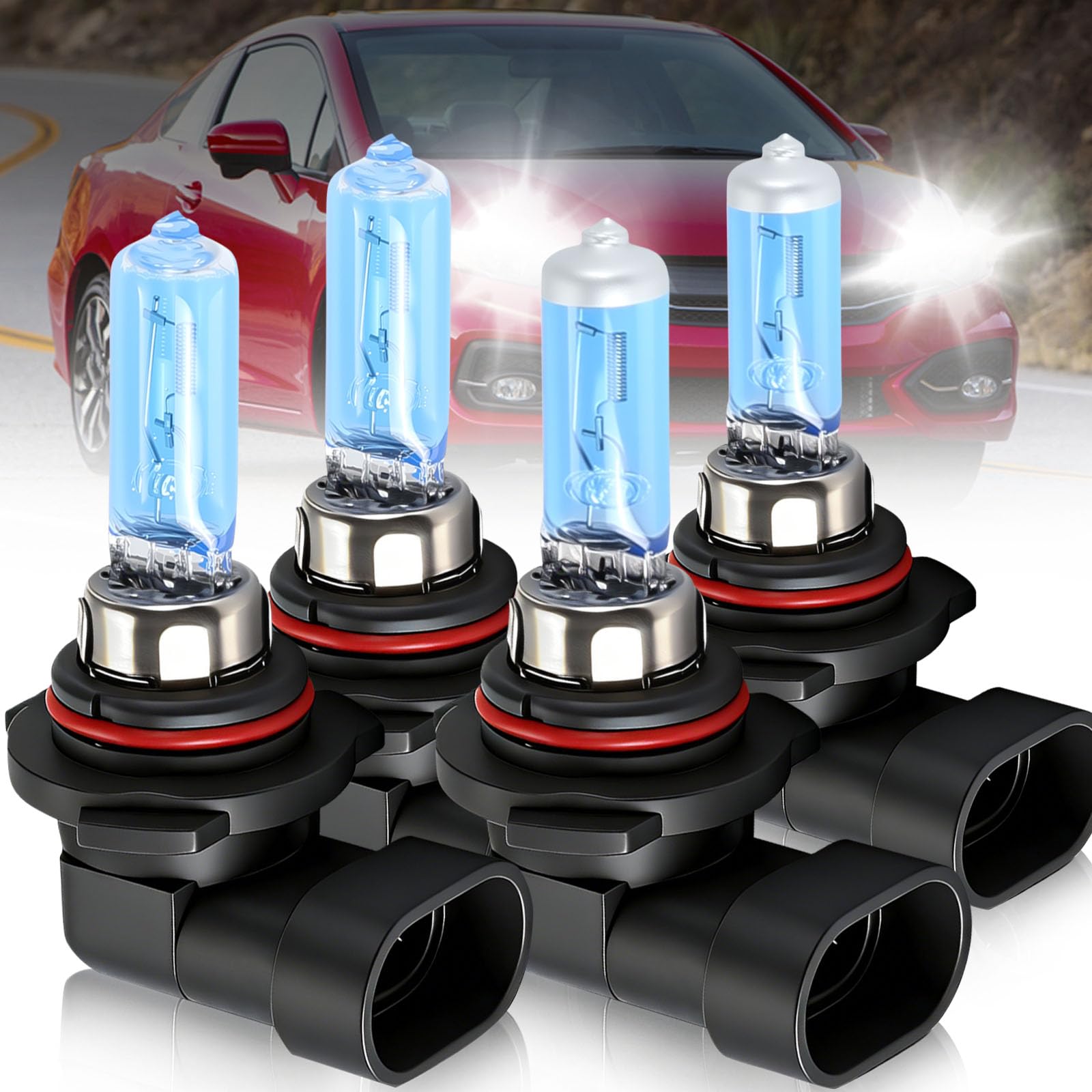 Amazon.com: NSDXCT For Honda Civic 9005 High Beam+9006 Low Beam