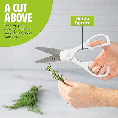 Miniatura 5 de Juego de cuchillos de cocina Tasty con bloque, juego de cubiertos incluye cuchillo de chef, para pan, multiuso, para pelar, cuchillos de carne y