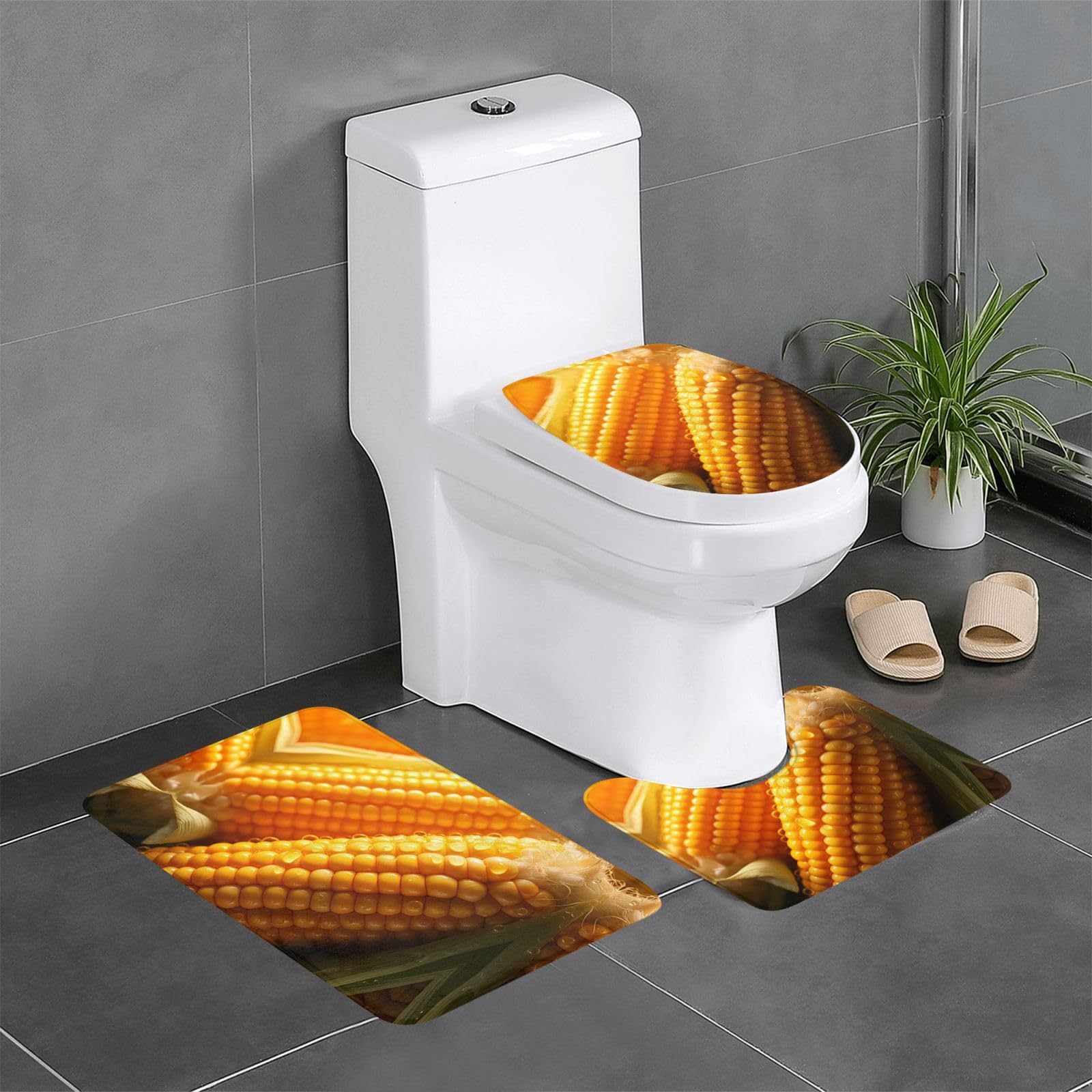 Tapis de salle de bain antidérapants pour une sortie de douche sécurisée et déco de coiffeuse