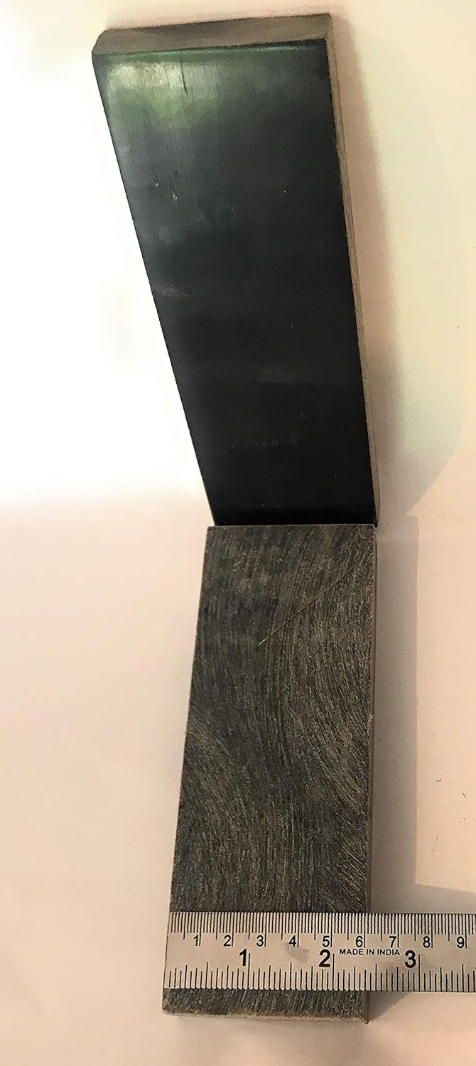 Buffalo Horn Extra Large Knife Scales 161x60x16mm for Lugar Grips Vintage Sword Handles Knife Building Scales