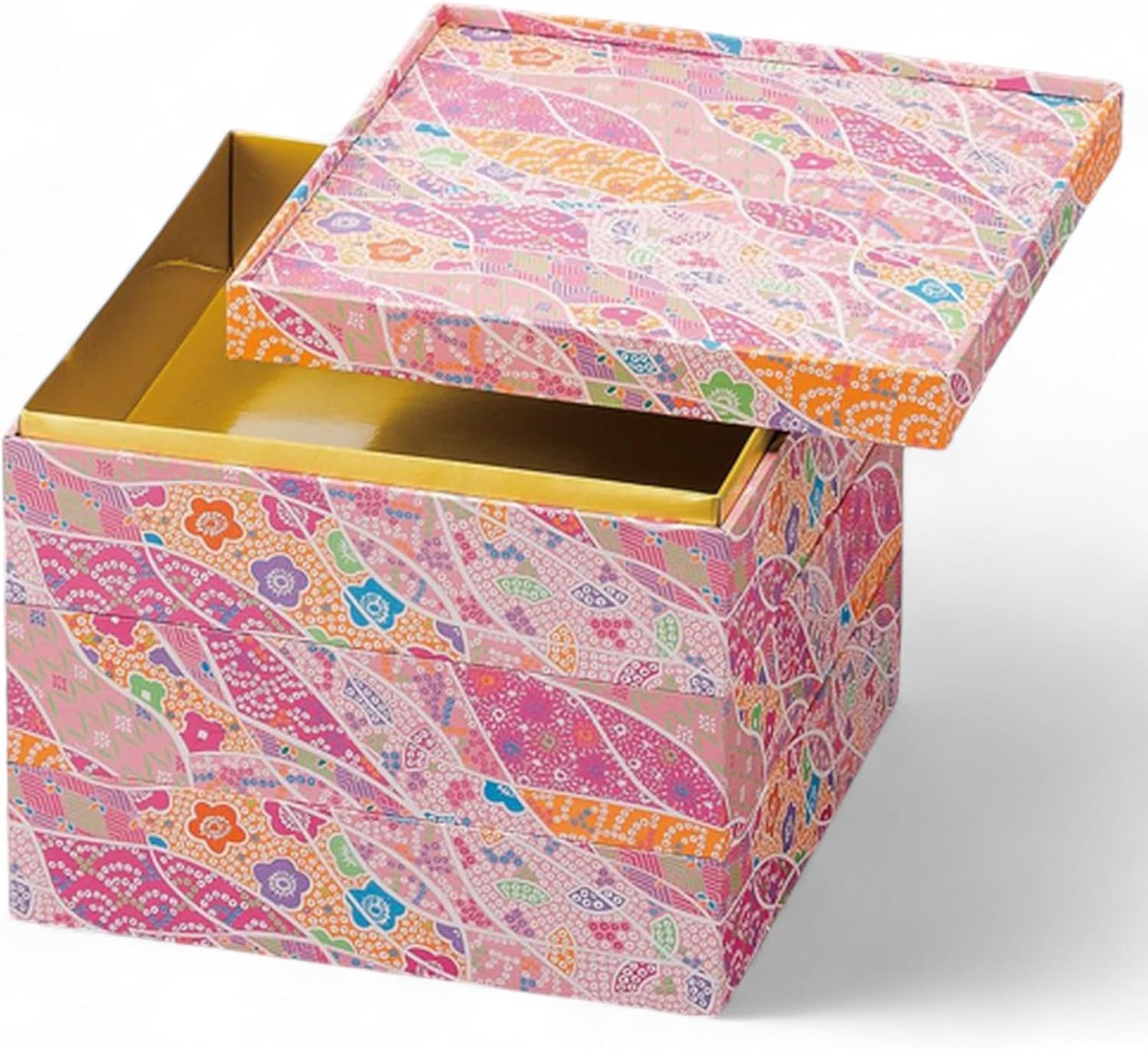 越前漆器 5.5 三段重隅丸型朱 三段 重箱 古代朱 越前 ・越前漆器 5.5