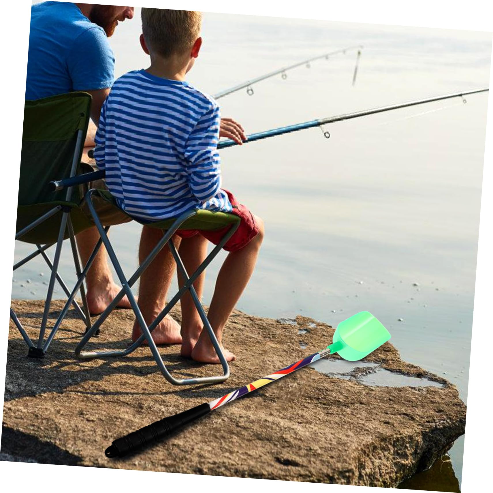Sosoport 6 Pcs Matériel De Pêche Feeder De Pêche Outil D'Appât De Matériel De Cuillère À Appât Leurre Titulaire Chargeur Titulaire Appât Piège e Appât Scoop