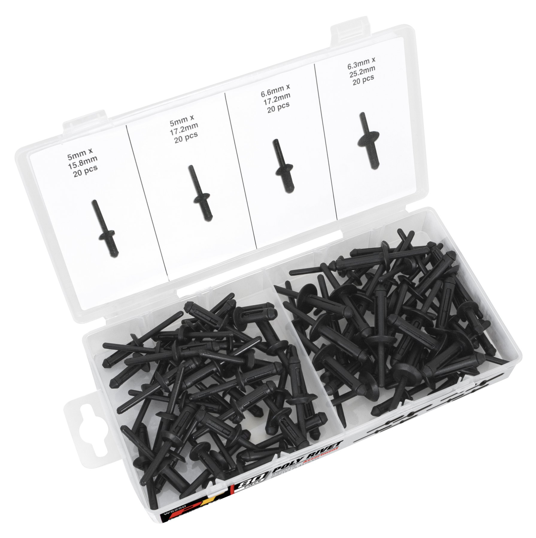 Performance Tool W5252 Rivet Assortment