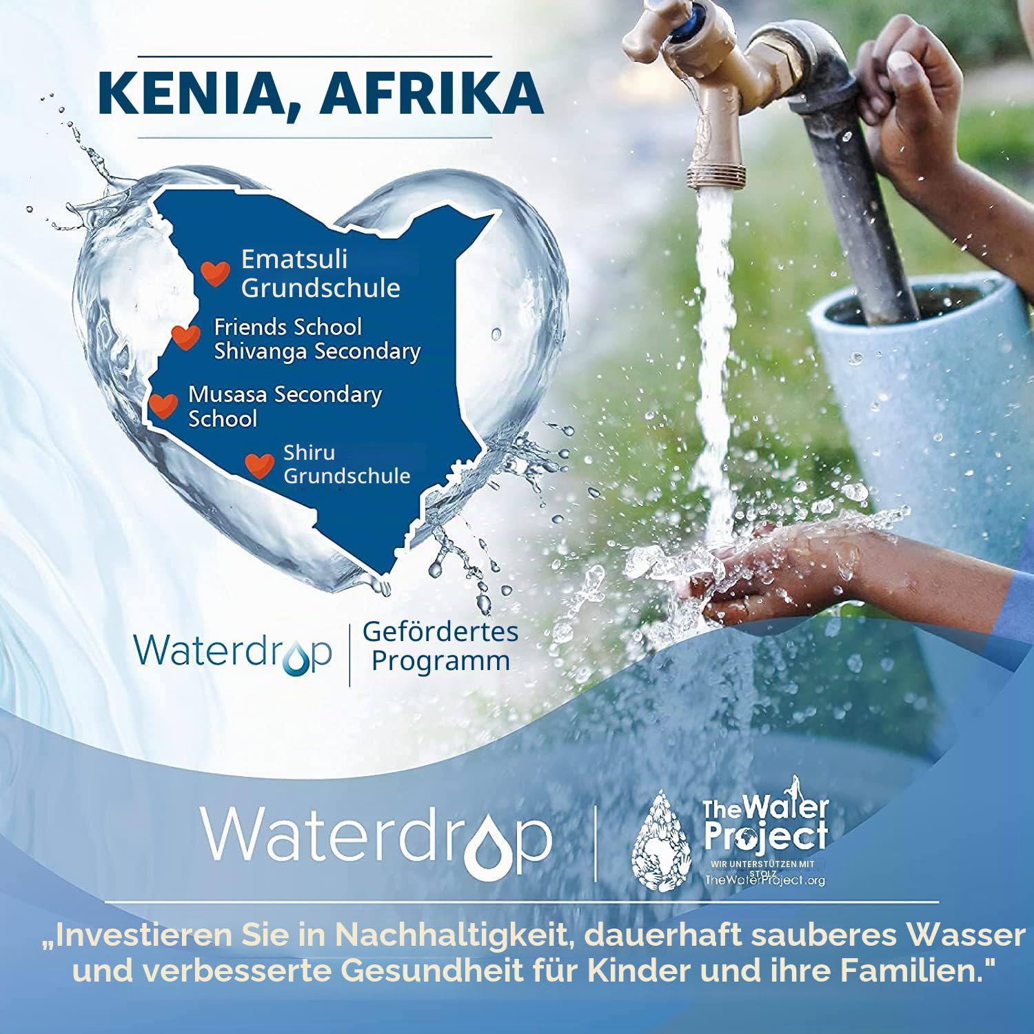 Waterdrop WD-G3-N1CF Filter, 6 Monate Lebensdauer, Ersatz für WD-G3-W Umkehrosmoseanlage