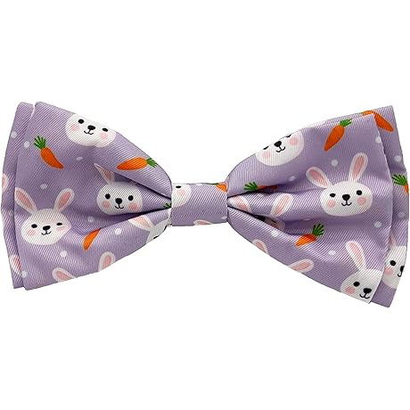 Huxley & Kent Bunny Bowtie: Stylish Spring Accessory for Your Furry Friend