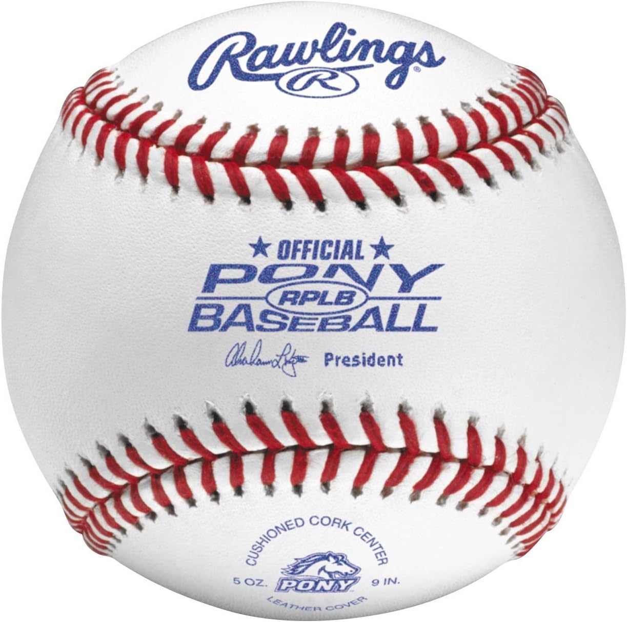 Rawlings | PONY LEAGUE Baseballs | Tournament Grade | RPLB | Youth/14U | 12 Count