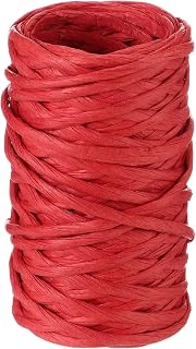 Syhood 65 Feet Floral Wire Rustic Vine Bind Wire, Red, 1 Roll