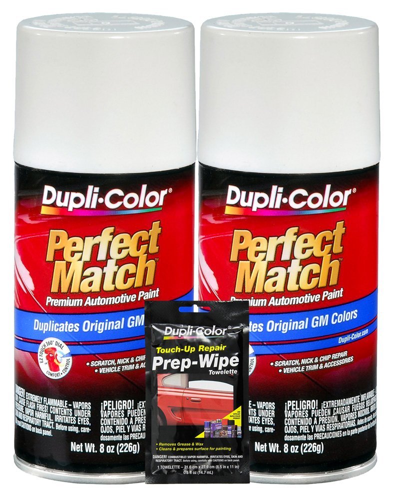 DupliColor Olympic White ExactMatch Automotive Paint for GM Vehicles